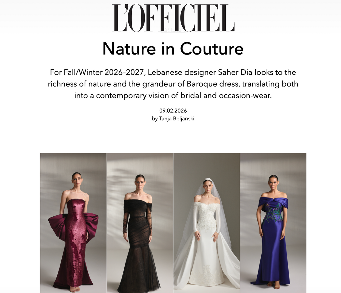 Lofficiel Arabia | Fall/Winter 2026–2027, Saher Dia