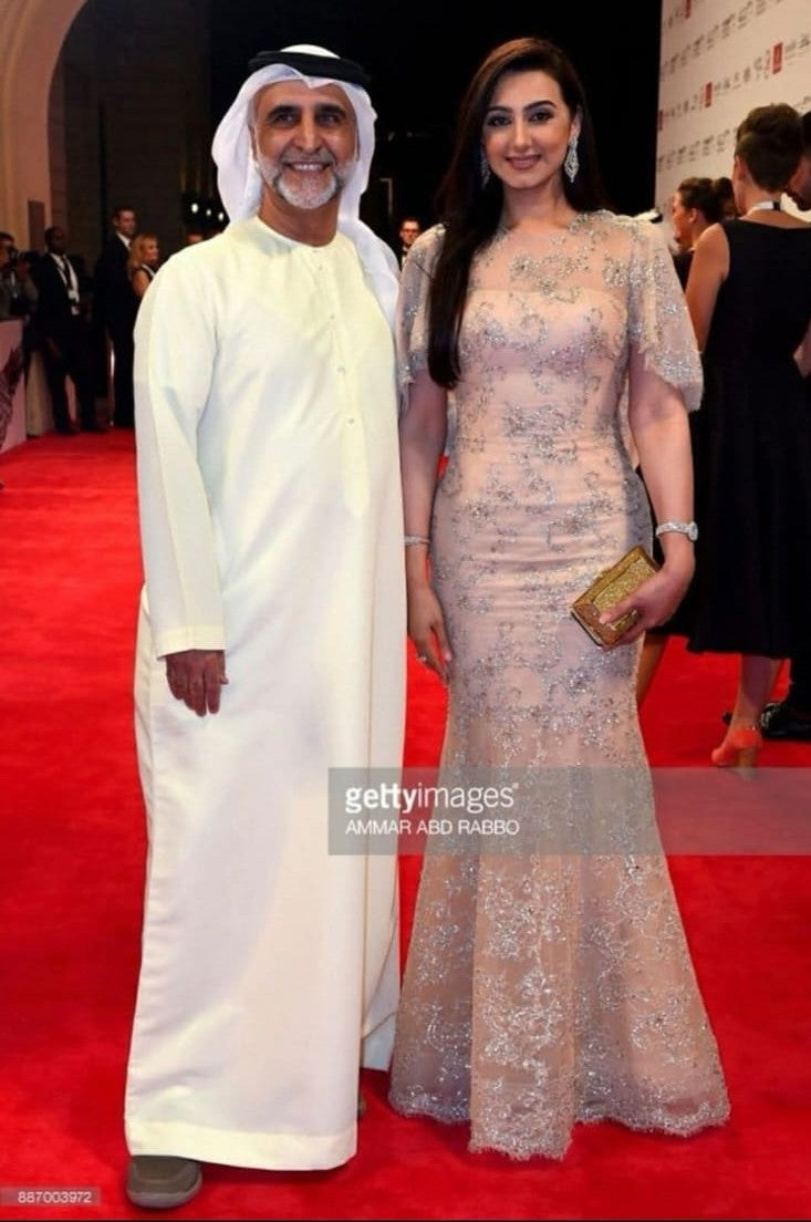 Haifa Al Hussein with her Husband Habibi Ghuloom