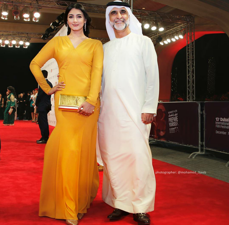 Haifa Hussein & her Husband Habib Ghuloom